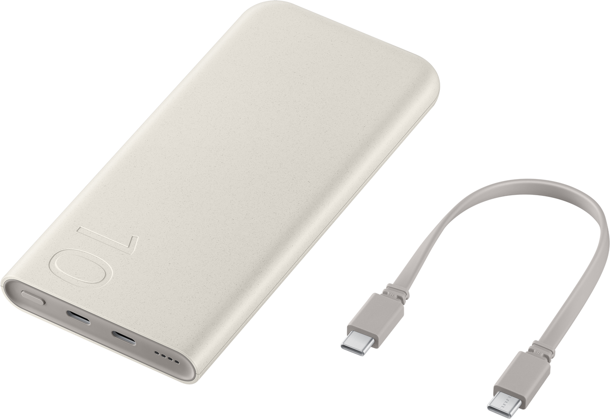 Samsung Extern Batteri, 10000mAh, Beige EB-P3401XUEGWW