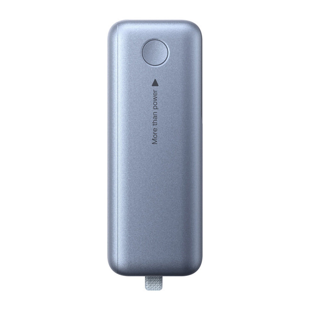 Extern batteri UGREEN Nexode Pro PB727 (75701B), 10000mAh, 55W, QC + PD, 1 x USB-A - 2 x USB-C, Grå