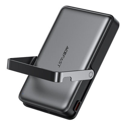 Trådlös Extern Batteri Acefast M17, 10000mAh, 22.5W, PD + FQI, 1 x QI - 1 x USB-C, Svart