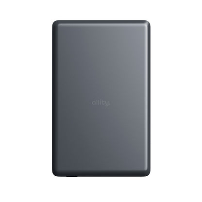 Extern trådlös batteri Allity. APB-300, 5000mAh, 20W, PD + FQI, 1 x QI - 1 x USB-C, Grå