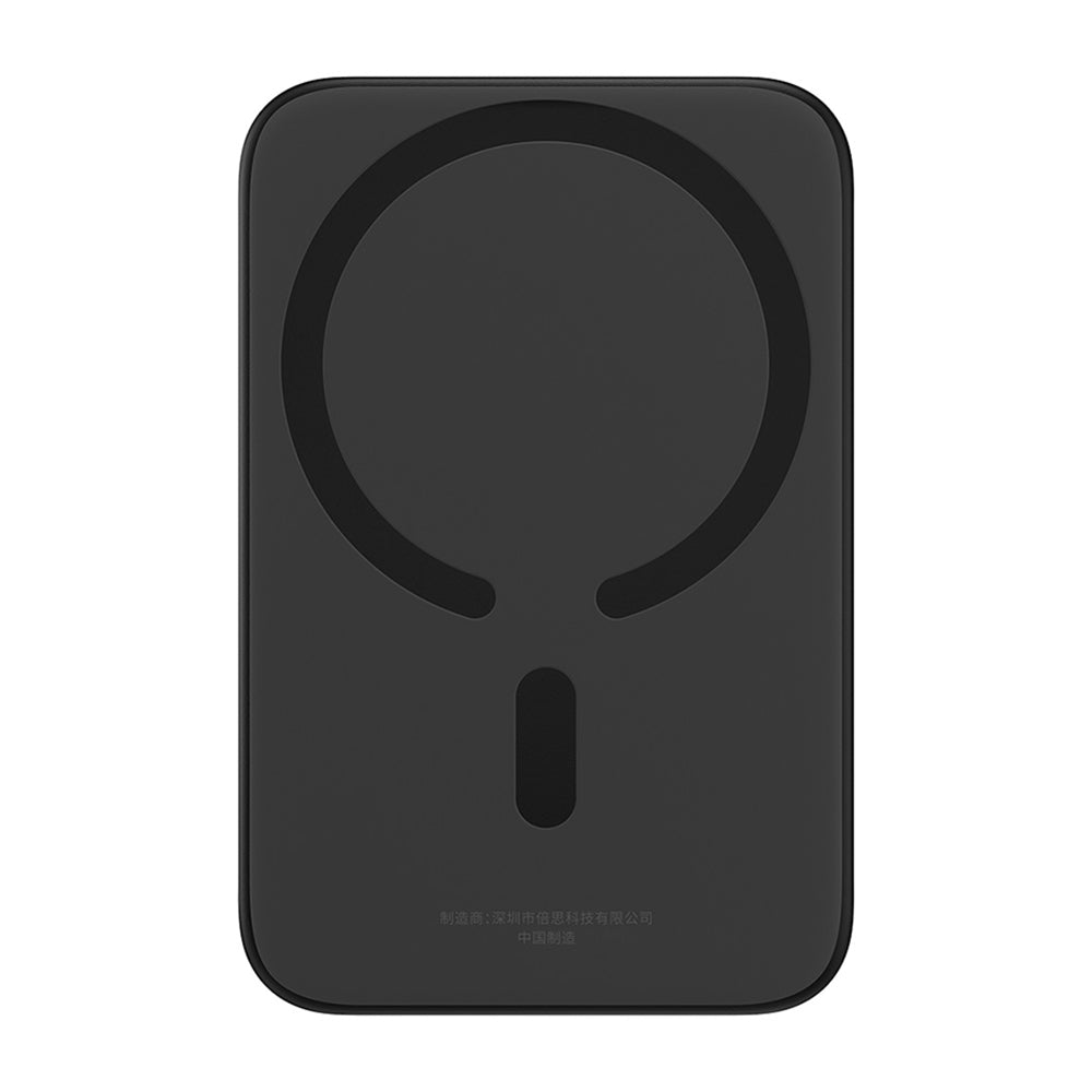 Extern batteri Wireless Baseus Mini Air, 6000mAh, 20W, PD + FQI, 1 x QI - 1 x USB-C, Svart P10059002113-00