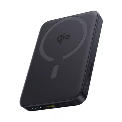 Extern trådlös batteri Baseus Enerfill FM12, 10000mAh, 22.5W, PD + FQI, 1 x QI - 1 x USB-C, Svart E0028500