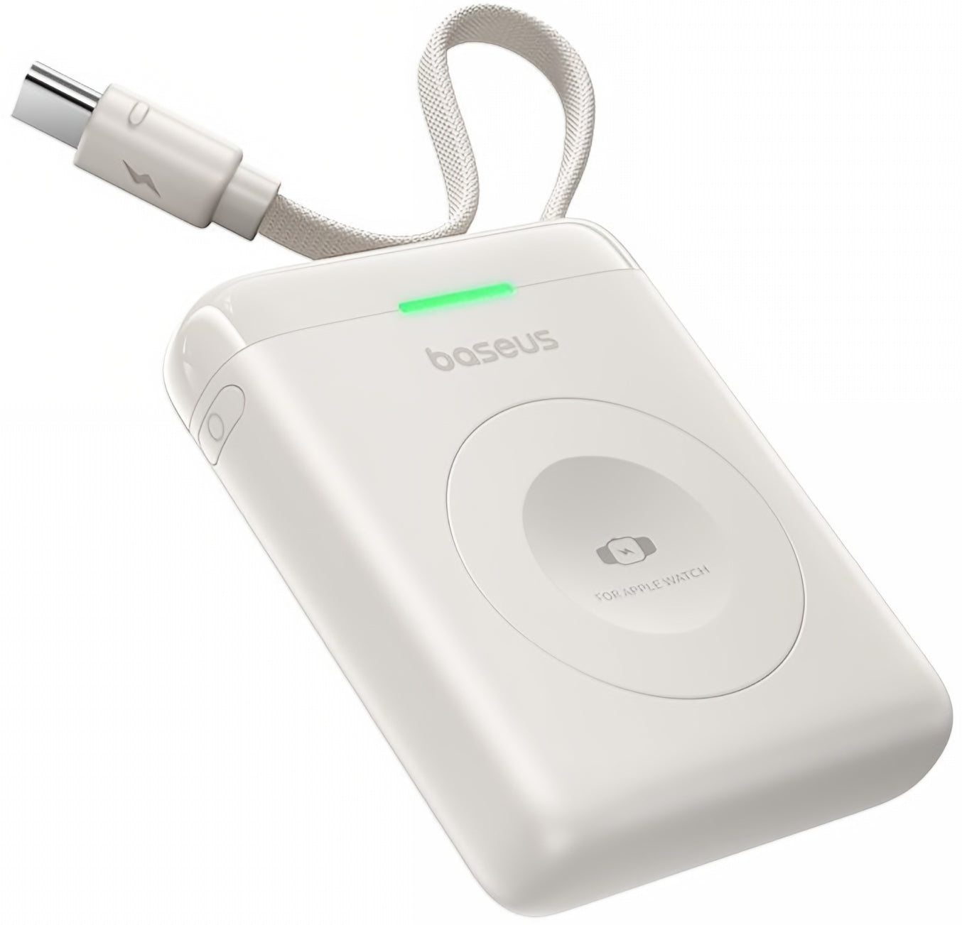 Trådlös Extern Batteri Baseus EnerFill FW11, 1640mAh, 5W, 1 x QI, Vit E0205302
