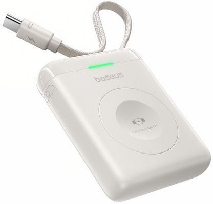 Trådlös Extern Batteri Baseus EnerFill FW11, 1640mAh, 5W, 1 x QI, Vit E0205302