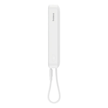 Extern batteri Wireless Baseus Magnetic Mini, 10000mAh, 30W, PD + FQI, 1 x QI - 2 x USB-C, Vit P1002210B223-00