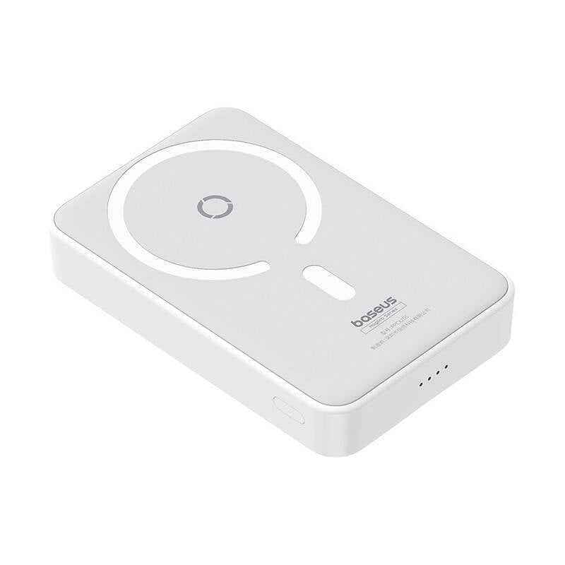 Extern batteri Wireless Baseus MagPro PPCXZ05, 5000mAh, 20W, PD + FQI, 1 x QI - 1 x USB-C, Vit P10064101223-00