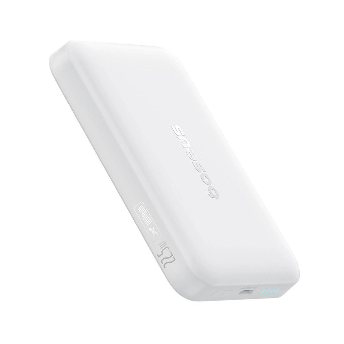 Extern batteri Wireless Baseus EnerFill FM11 Ultra-Mini, 10000mAh, 22.5W, PD + FQI, 1 x QI - 1 x USB-C, Vit P1008210E213-00