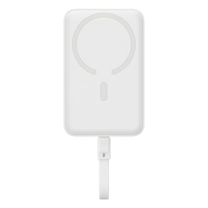 Extern batteri Wireless Baseus Magnetic Mini, 10000mAh, 30W, PD + FQI, 1 x QI - 2 x USB-C, Vit P1002210B223-00