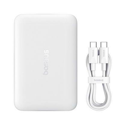 Extern batteri Wireless Baseus EnerFill FM11 Ultra-Mini, 10000mAh, 22.5W, PD + FQI, 1 x QI - 1 x USB-C, Vit P1008210E213-00