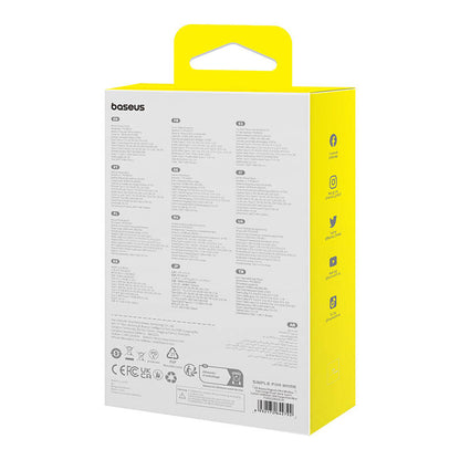 Extern batteri Wireless Baseus Magnetic Mini, 10000mAh, 30W, PD + FQI, 1 x Lightning - 1 x QI - 1 x USB-C, Blå P1002210B333-00