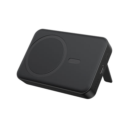 Trådlös Extern Batteri BWOO BO-P59, 10000mAh, 20W, PD + FQI, 1 x QI - 1 x USB-C, Svart
