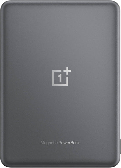 Externt trådlöst batteri OnePlus Slim Magnetic, 5000mAh, 10W, FQI, 1 x USB-C, Grå 5411100015