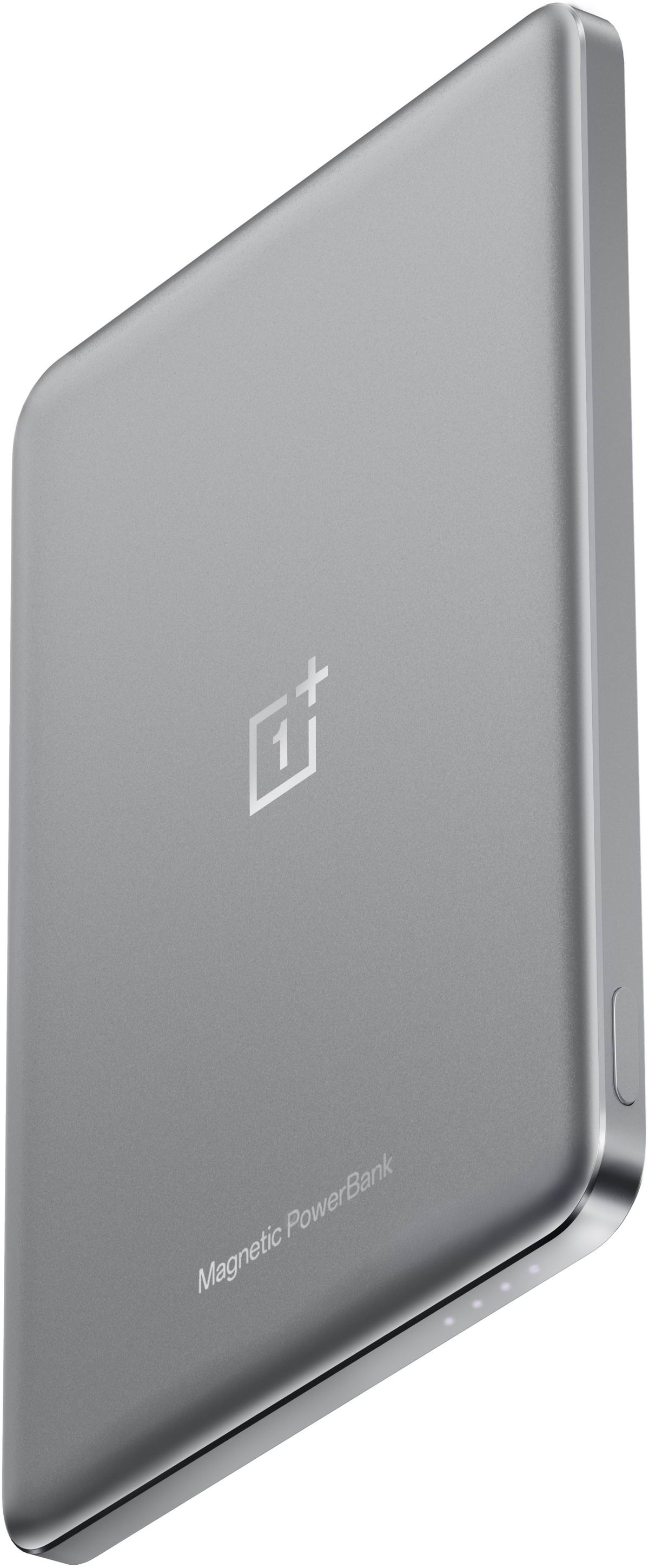 Externt trådlöst batteri OnePlus Slim Magnetic, 5000mAh, 10W, FQI, 1 x USB-C, Grå 5411100015