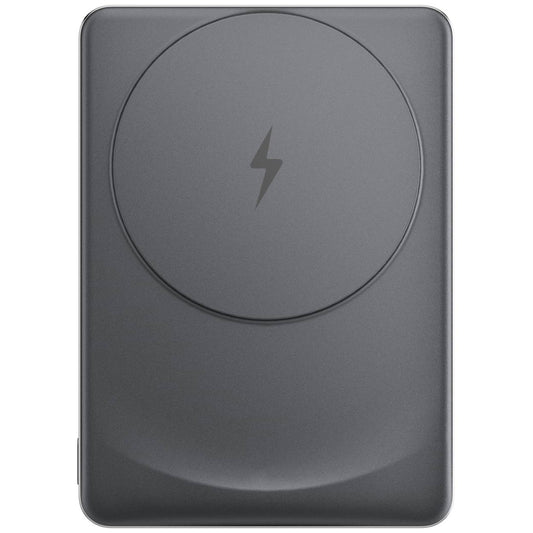 Externt trådlöst batteri OnePlus Slim Magnetic, 5000mAh, 10W, FQI, 1 x USB-C, Grå 5411100015