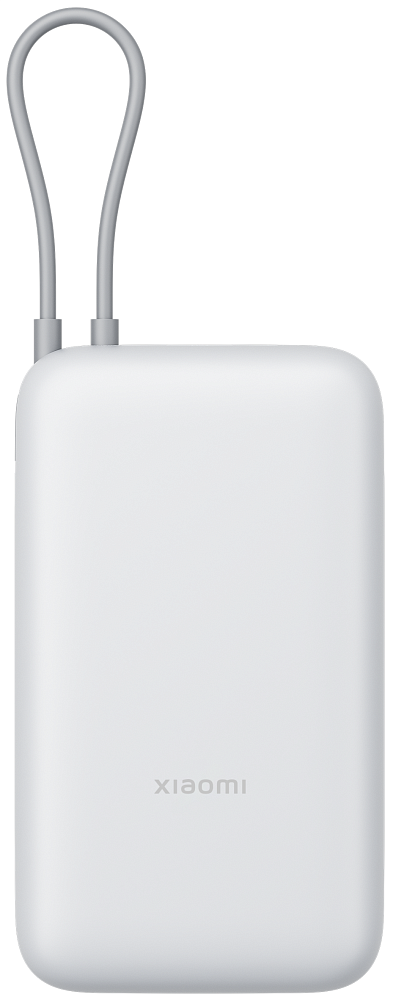 Extern batteri Xiaomi, 20000mAh, 22.5W, QC + PD, 1 x USB-A - 2 x USB-C, Silver BHR9738GL