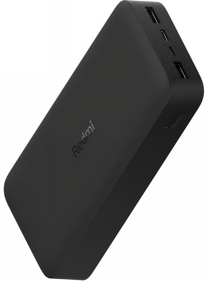 Extern batteri Xiaomi, 20000mAh, 18W, QC, 2 x USB-A, Svart PB200LZM
