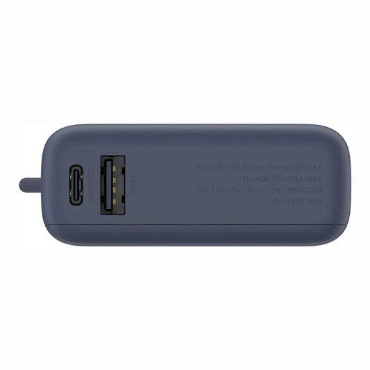 Extern batteri Xiaomi PB1033MI, 10000mAh, 33W, QC + PD, 1 x USB-A - 2 x USB-C, Marinblå BHR9341GL