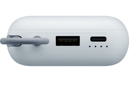 Extern batteri Xiaomi Pocket Edition Pro, 10000mAh, 33W, QC + PD, 1 x USB-A - 1 x USB-C, Blå BHR9073GL