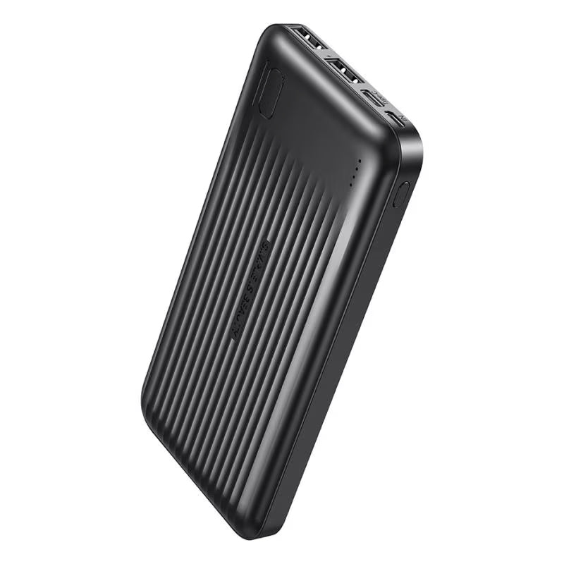 Extern batteri XO Design PB301, 10000mAh, 10W, 2 x USB-A, Svart