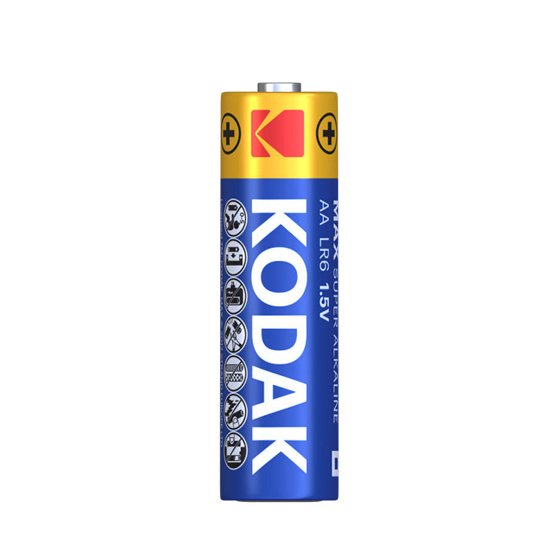 Kodak Max Alkaline-batteri, AA / LR6, Set om 8 stycken EKSTD30419902P8
