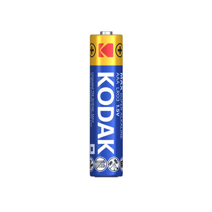 Kodak Max Alkaline-batteri, AAA / LR3, Set om 4 stycken EKSTD30952812P4