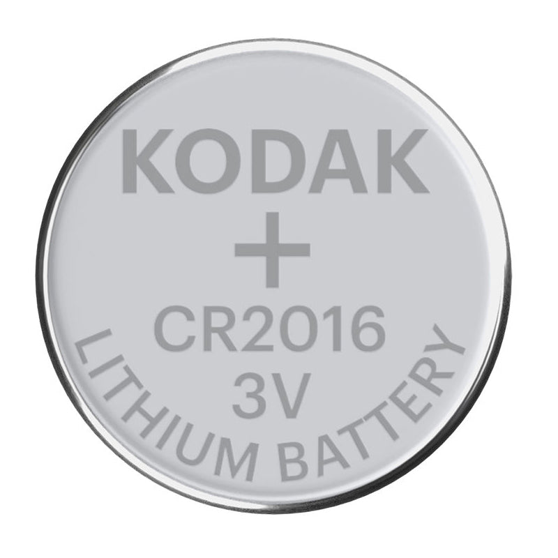 Kodak Max Lithium-batteri, CR2016, Set om 2 stycken