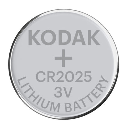 Kodak Max Lithium-batteri, CR2025, Set om 2 stycken