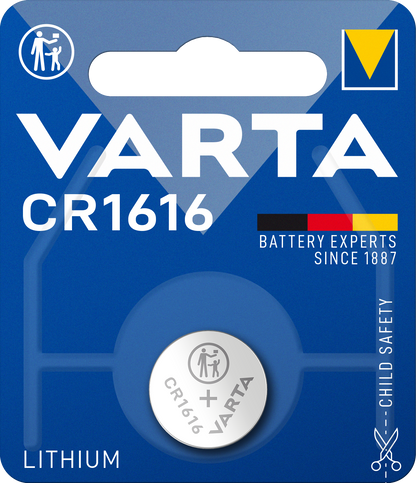 Varta Battery, CR1616