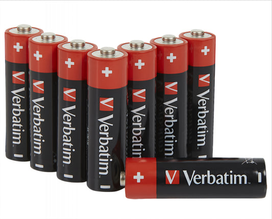 Verbatim Premium-batteri, AA / LR6, Set om 8 stycken 49503