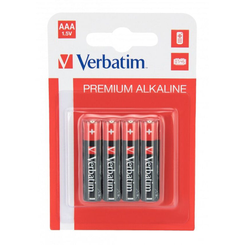 Verbatim Premium-batteri, AAA / LR3, Set om 4 stycken 49920