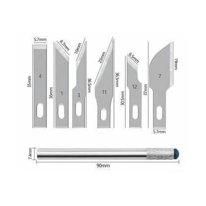 OEM skalpell, 6in1