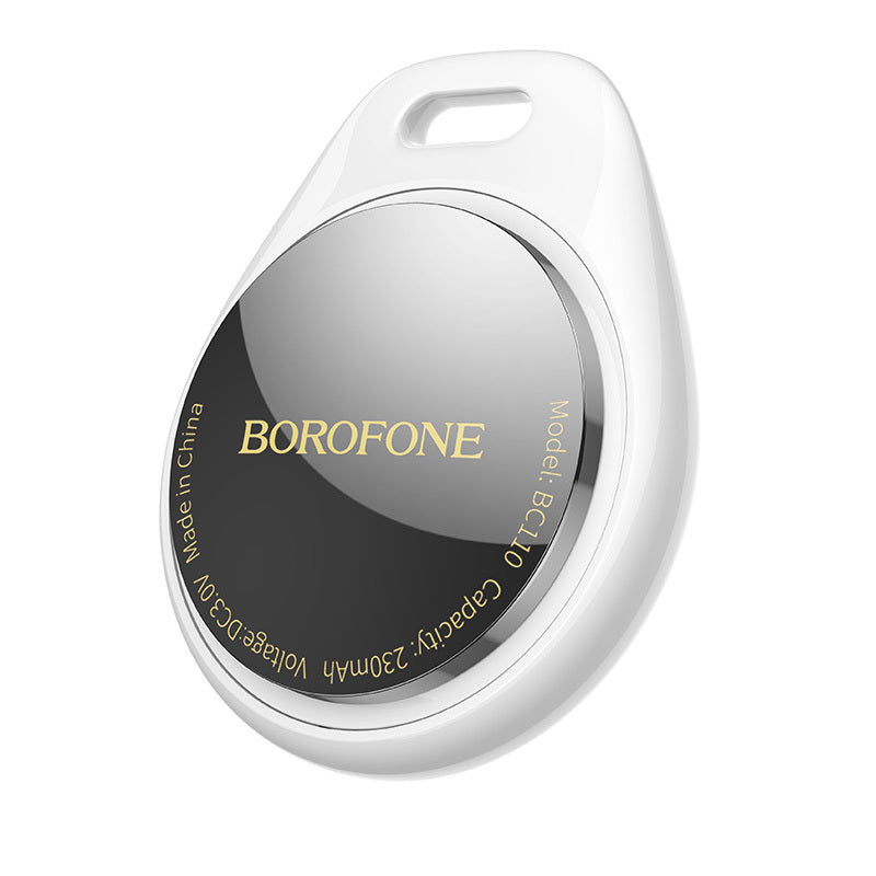 Borofone BC110 Find Dual Tracker för iOS / Android-serien, Vit