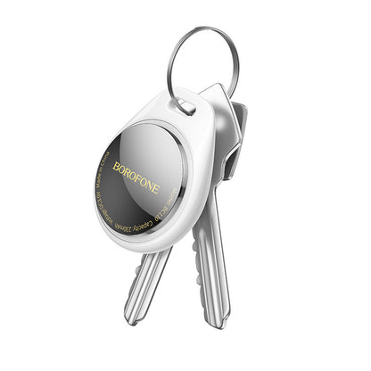 Borofone BC110 Find Dual Tracker för iOS / Android-serien, Vit