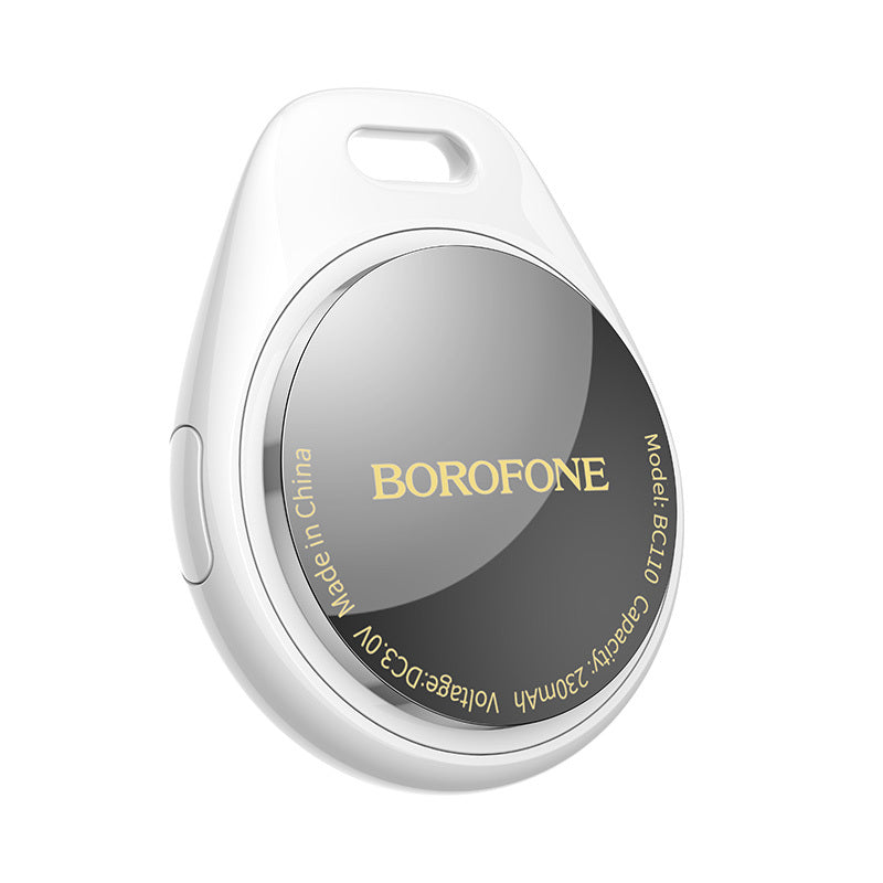 Borofone BC110 Find Dual Tracker för iOS / Android-serien, Vit