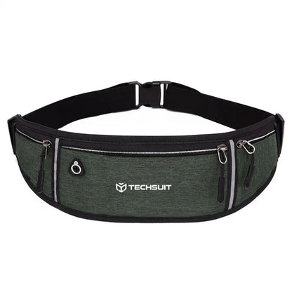 Techsuit CWB3 midjeväska, universell, grön