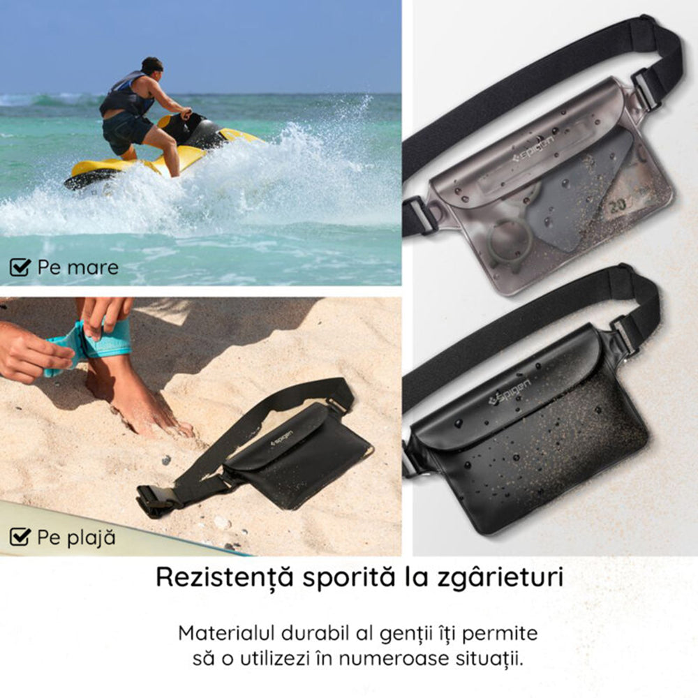 Vattentät Väska Spigen Aqua Shield, Universal, Svart AMP04532