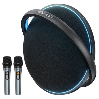 Bluetooth-högtalare Acefast Karaoke K5 Max, 350W, TWS, RGB, Vattentät, Svart
