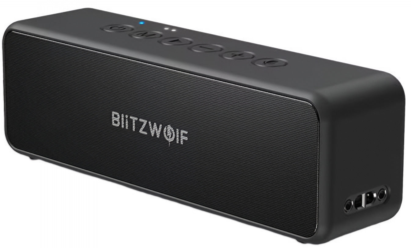 Bluetooth-högtalare BlitzWolf BW-WA4, 30W, TWS, Vattentät, Svart