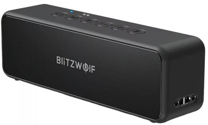 Bluetooth-högtalare BlitzWolf BW-WA4, 30W, TWS, Vattentät, Svart