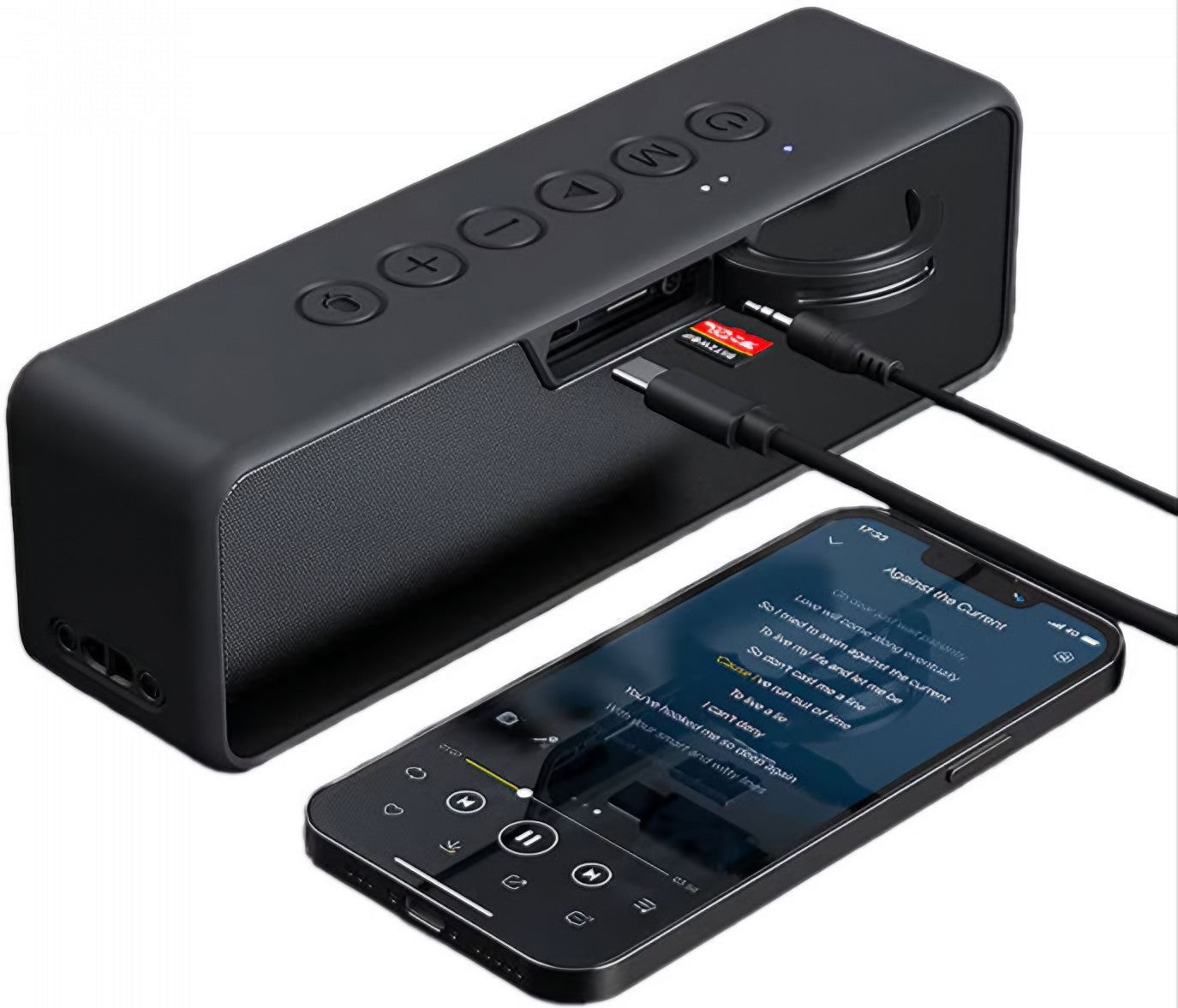 Bluetooth-högtalare BlitzWolf BW-WA4, 30W, TWS, Vattentät, Svart