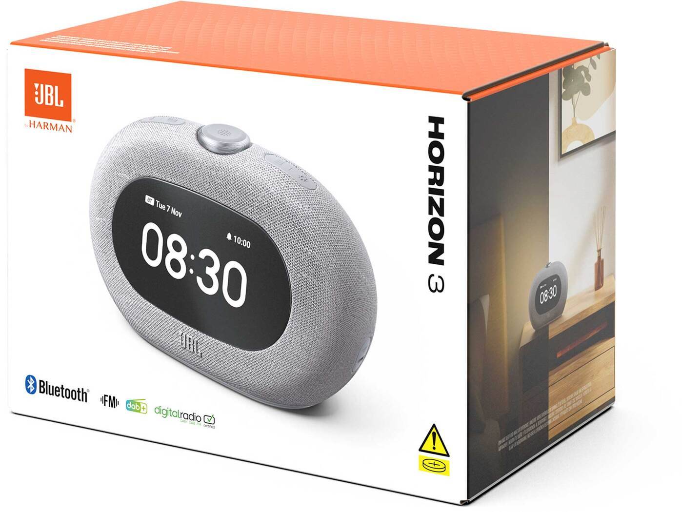 Bluetooth-högtalare JBL Horizon 3, 2 x 5W, Pro Sound, Grå JBLHORIZON3GRY