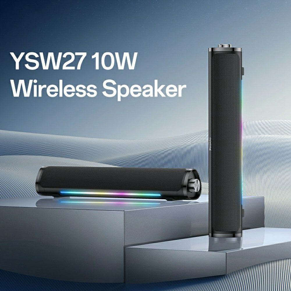 Bluetooth-högtalare Yesido YSW27, 10W, RGB, Svart