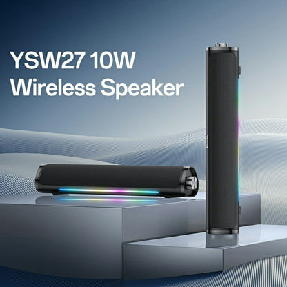Bluetooth-högtalare Yesido YSW27, 10W, RGB, Svart