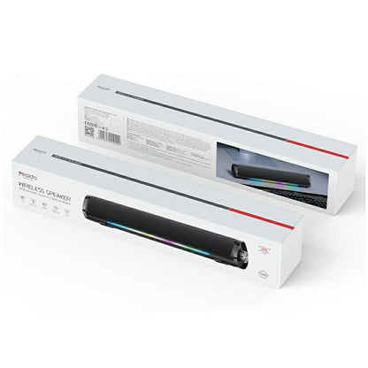 Bluetooth-högtalare Yesido YSW27, 10W, RGB, Svart