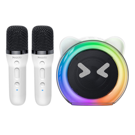 Bluetooth-högtalare Yesido YSW36 Kids, 5W, Karaoke, Vit
