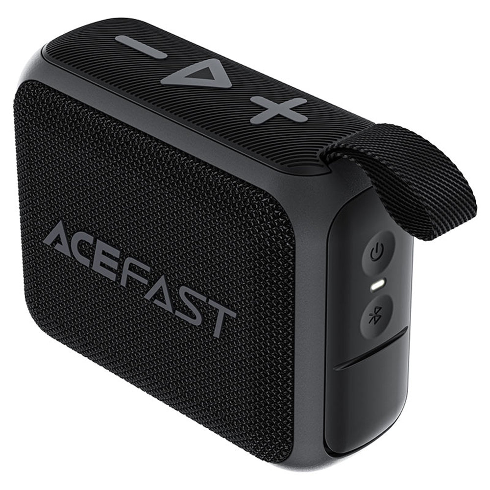 Bärbar Bluetooth-högtalare Acefast K4 Go, 5W, Vattentät, Svart