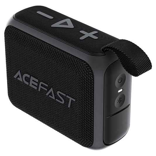 Bärbar Bluetooth-högtalare Acefast K4 Go, 5W, Vattentät, Svart