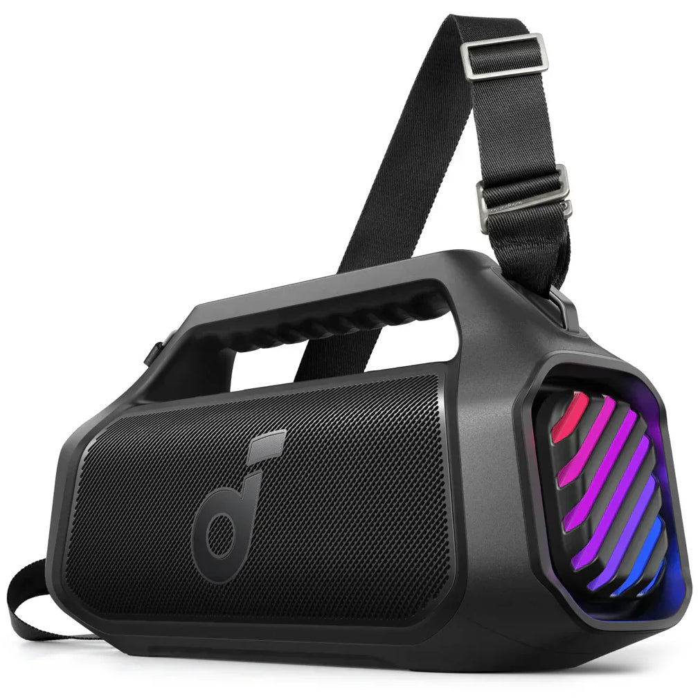 Bärbar Bluetooth-högtalare Anker SoundCore Boom 2 Plus, 140W, TWS, RGB, Vattentät, Svart A3134011