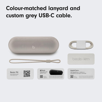 Bärbar Bluetooth-högtalare Beats Pill Kim Kardashian Edition, Grå MAX24ZM/A