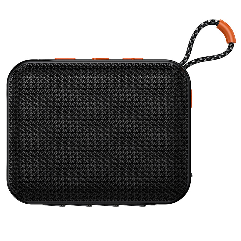 Borofone BR106 Felicitous bärbar Bluetooth-högtalare, 8 W, TWS, RGB, svart